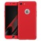 Husa GloMax FullBody Rosu pentru Apple iPhone 8 Plus cu folie de sticla inclusa