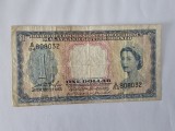 Malaya si Borneo 1 Dollar 1953 Rar