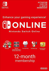 Nintendo Switch Online Membership 12 luni Europe foto