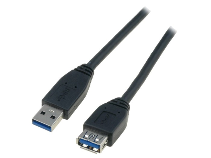 Cablu USB 3.0 A-A 3m, negru