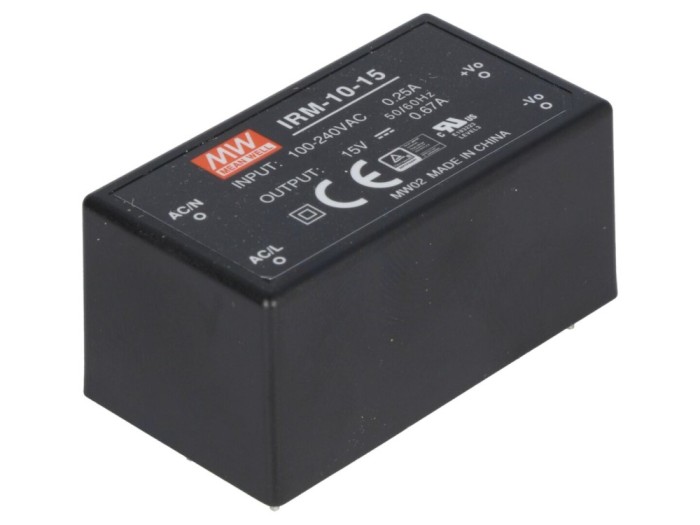 Convertor AC/DC 10,05W 15VDC