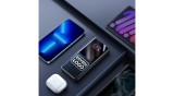 Baterie externă Joyroom 22.5W 10000mAh PD QC3.0 AFC negru (JR-QP191) cu personalizare logo.