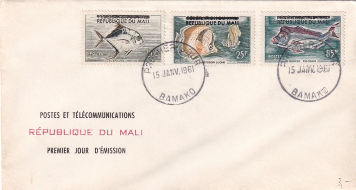 FILATELIE TEMATICA - PLIC MALI FCD TEMATICA PESTI