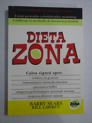 DIETA ZONA - BARRY SEARS, BILL LAWREN foto