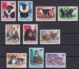 DB1 Fauna Africana Congo Maimute 10 v. MNH, Nestampilat