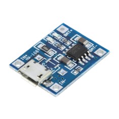 Modul de incarcare cu TP4056 1A micro usb fara circuit de protectie descarcare 1 acumulator OKY3402-1