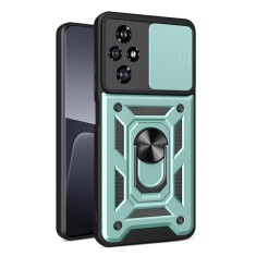 Husa Honor 200 Pro protectie camera Techsuit CamShield Series, verde foto