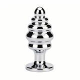 Dildo metalic Rosy Large Black Diamond