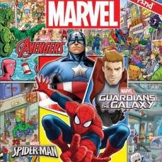 Marvel - Avengers, Guardians of the Galaxy, and Spider-Man Look and Find Activity Book - Characters from Avengers Endgame Included - Pi Kids