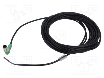Cablu PHOENIX CONTACT pentru senzori M12 3 pini unghi 10m negru PVC foto