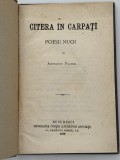Al Pelimon Citera in Carpati poesii nuoi 1870 carte veche princeps