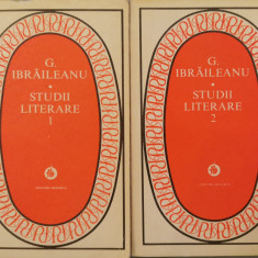 Studii literare (Vol. 1 + 2) - G. Ibraileanu