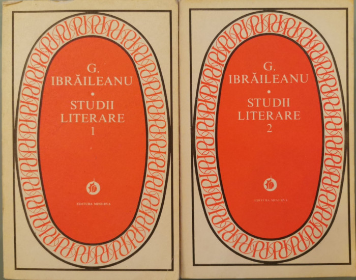 Studii literare (Vol. 1 + 2) - G. Ibraileanu