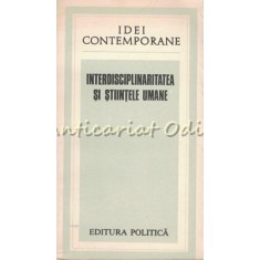 Interdisciplinaritatea Si Stiintele Umane
