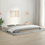 Cadru de pat, 200x200 cm, lemn masiv de pin, vidaXL
