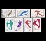 1961 - Sporturi de iarna, serie neuzata