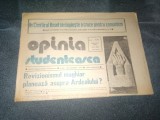 ZIARUL OPINIA STUDENTEASCA NR 38 SEPTEMBRIE 1990