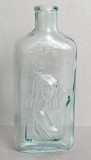 Sticla cu model 200ml pentru ape minerale de izvor, statiuni balneo anii 80-90
