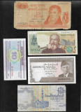 Set 5 bancnote de prin lume adunate (cele din imagini) #271, America Centrala si de Sud