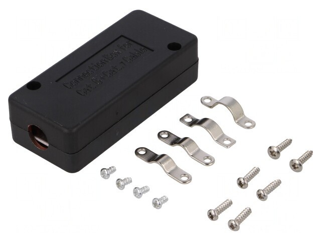Adaptor Ethernet Ecranat Negru 22-26AWG LSA