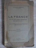 LA FRANCE ET LA POLITIQUE ORIENTALE DE CATHERINE II-CONSTANTIN ANDREESCO