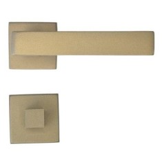M&acirc;ner pentru uși de interior - M1042 - oro opaco cu rozetă WC