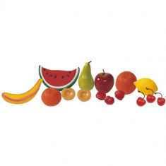 Set de fructe din plastic Miniland foto