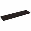 Blat de masa maro 160x40x(2-6) cm, lemn masiv stejar tratat