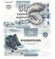 Insulele Feroe 50 Kronur 2011 P-29 UNC