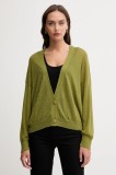 United Colors of Benetton cardigan de l&acirc;nă culoarea verde, light, 109PD6056