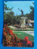 CPIB 23005 CARTE POSTALA - SLATINA. MONUMENTUL ECATERINEI TEODOROIU, DE D. MATAUANU