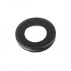 Geam Camera Spate Apple iPhone 12 Pro Max, Wide, cu Rama (Interioara), Negru