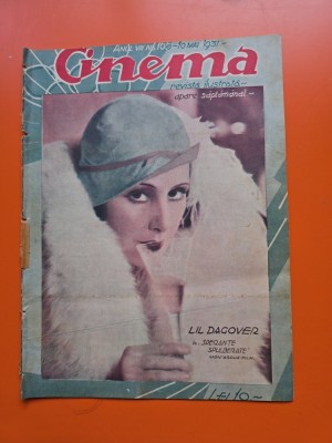 Revista Cinemă nr. 165/10.05.1931 - foto