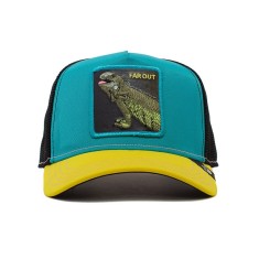 Sapca Goorin Brothers trucker iguana party verde- Cod 729036 foto
