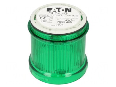 Semnalizator Luminos Verde IP66 BA15D 0-250V foto