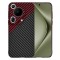Husa pentru Huawei Pura 70 Ultra, Techsuit, Carbonite FiberShell, Neagra Rosie