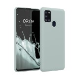 Husa Kwmobile pentru Samsung Galaxy A21s, Verde deschis, Silicon, KWM000011GI020C, Carcasa