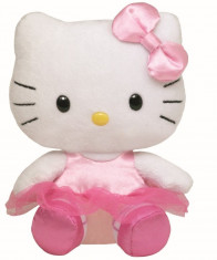 PLUS TY 15CM BEANIE BABIES HELLO KITTY BALERINA foto