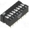 Intrerupator DIP, 2 pozitii, montare THT, 8 sectiuni, OMRON OCB - A6E-8101-N