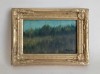 Tablou Ulei Peisaj Semnat Barbu, 14x19cm - Pictura Romana Originala, Colectie Arta