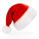 Caciula Eross Plush Santa OS Rosu