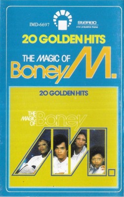 Casetă audio Boney M. &amp;ndash; 20 Golden Hits: The Magic Of Boney M., originală foto