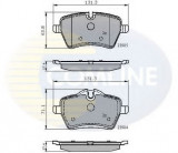 Set placute frana,frana disc MINI MINI Cupe (R58) (2011 - 2016) COMLINE CBP01673