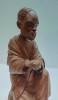 Calugar - statueta lemn, Religie