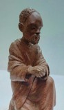 Calugar - statueta lemn
