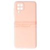 Husa Silicon Samsung Galaxy A12 Pink Sand - Calitate Superioara, High Copy