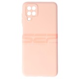 Husa Silicon Samsung Galaxy A12 Pink Sand - Calitate Superioara, High Copy
