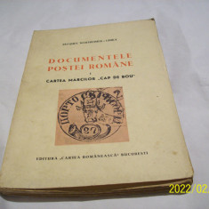 documentele postei romane- cartea marcilor ,,cap de bou'' vol I 1945