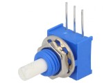 Potențiometru axial 20k&Omega; 0,25W linear singură tură