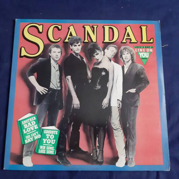 Scandal - Scandal _ vinyl,LP _ Columbia, SUA, 1982